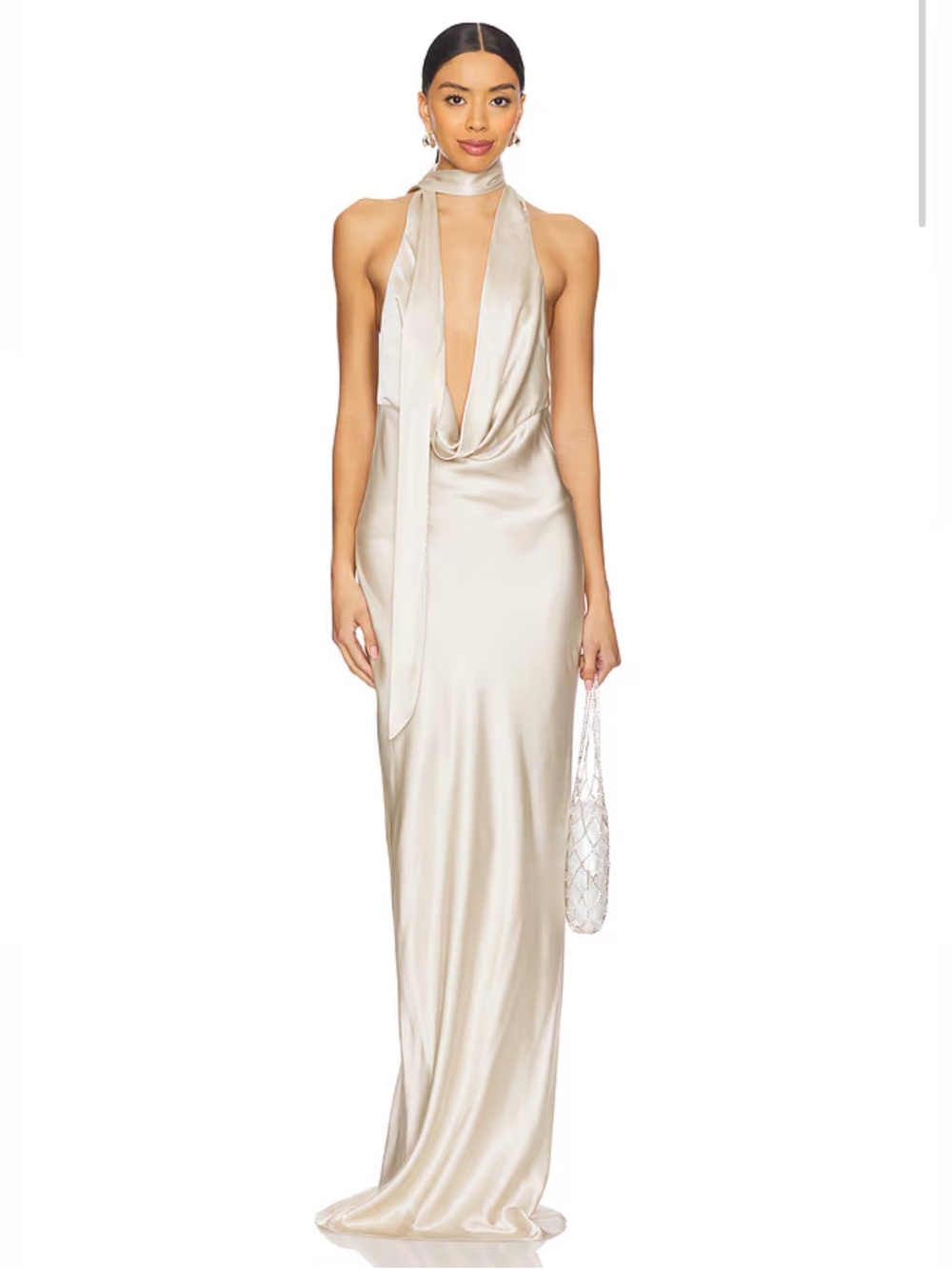 NWOT! NBD Naila Gown in Champagne